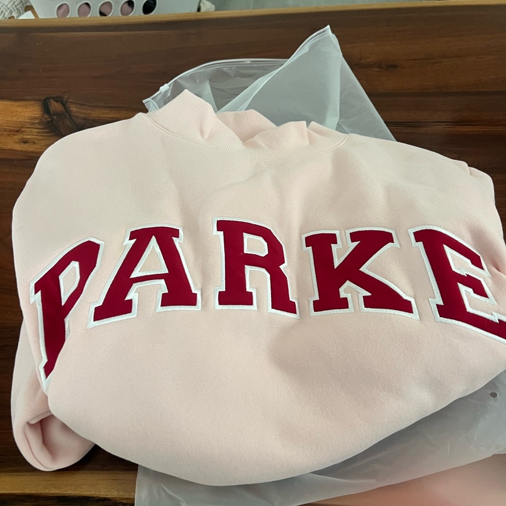 Parke Blush Pink Pullover VALENTINES 2026